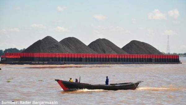 Sungai Barito Diduga Tercemar Debu Batu Bara